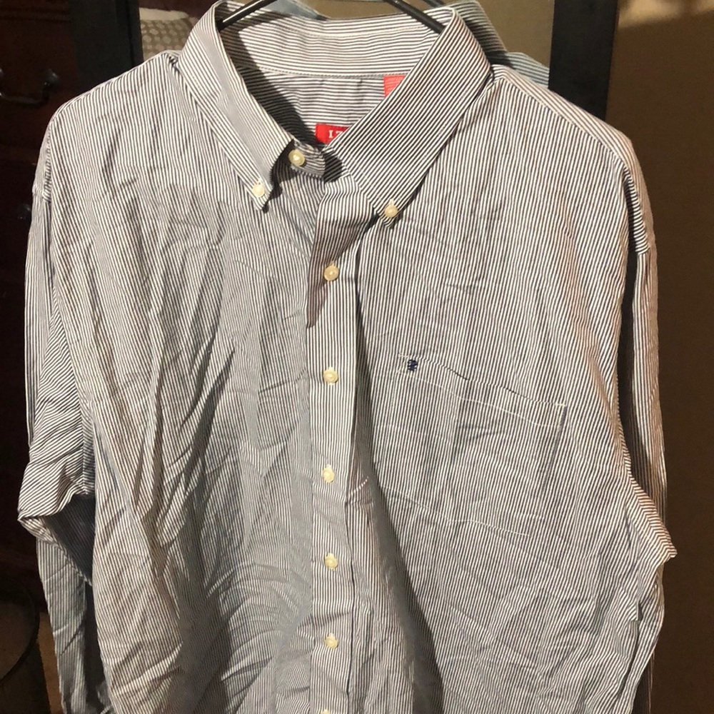 Plaid IZOD button down shirt